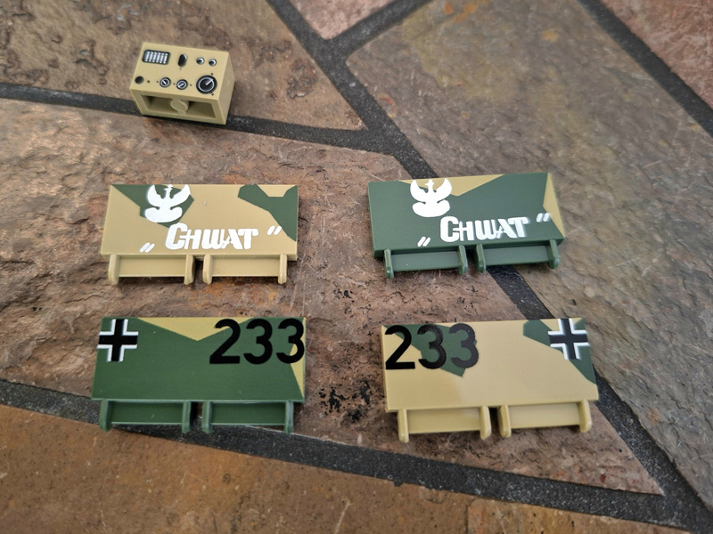 COBI Jagdpanzer 38(t) "Chwat" (Brave) 2670 Aufbau Prints