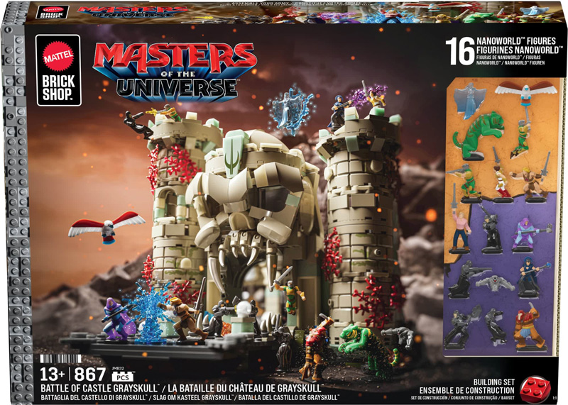 Mattel Brick Shpp Castle Grayskull JMB32