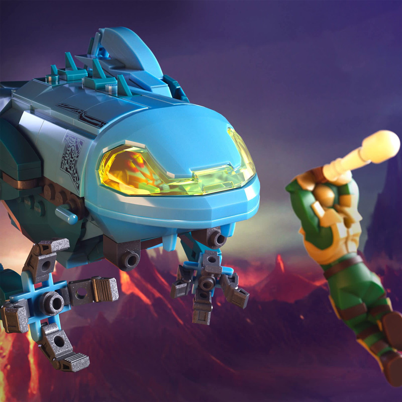 Mattel Brick Shop Masters of the Universe Attack of the Collector (JMB30)