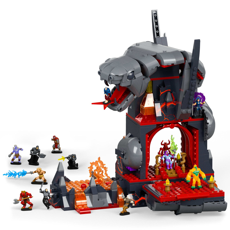 Mattel Brick Shop Masters of the Universe Clash at Snake Mountain JMB31