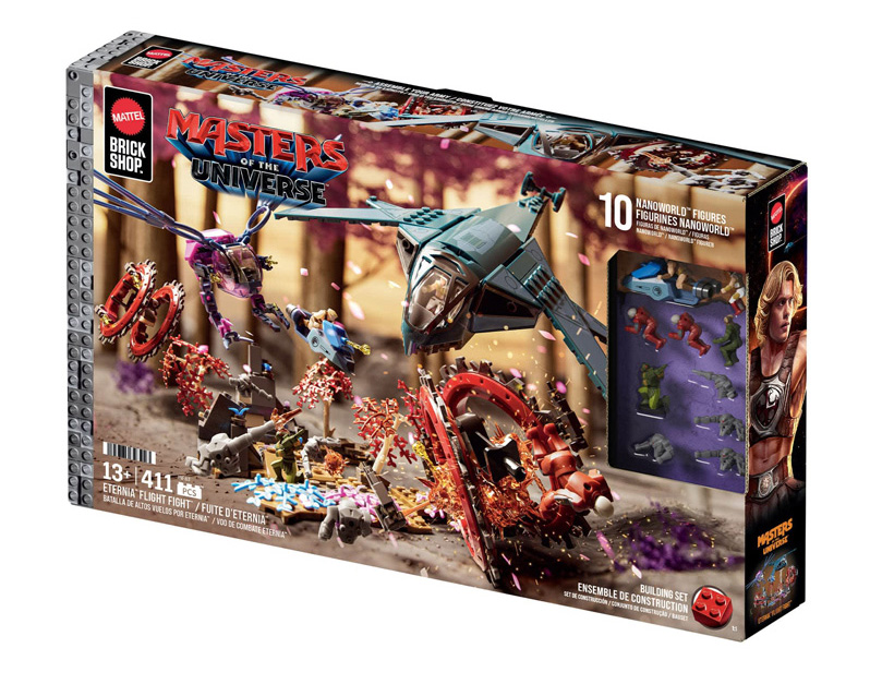 Mattel Brick Shop Masters of the Universe Eternia Flight Fight (JNF83)