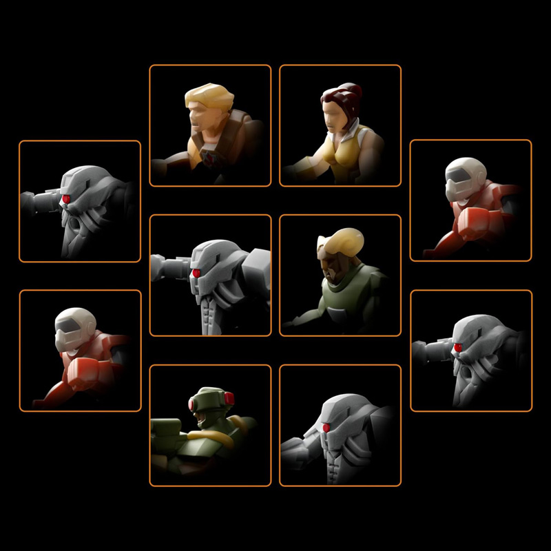 Mattel Brick Shop Masters of the Universe Eternia Flight Fight (JNF83)