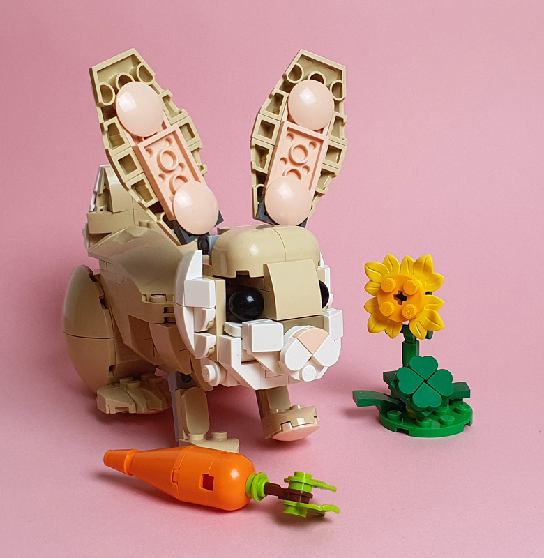 LEGO Creator Häschen 31162 gebaut