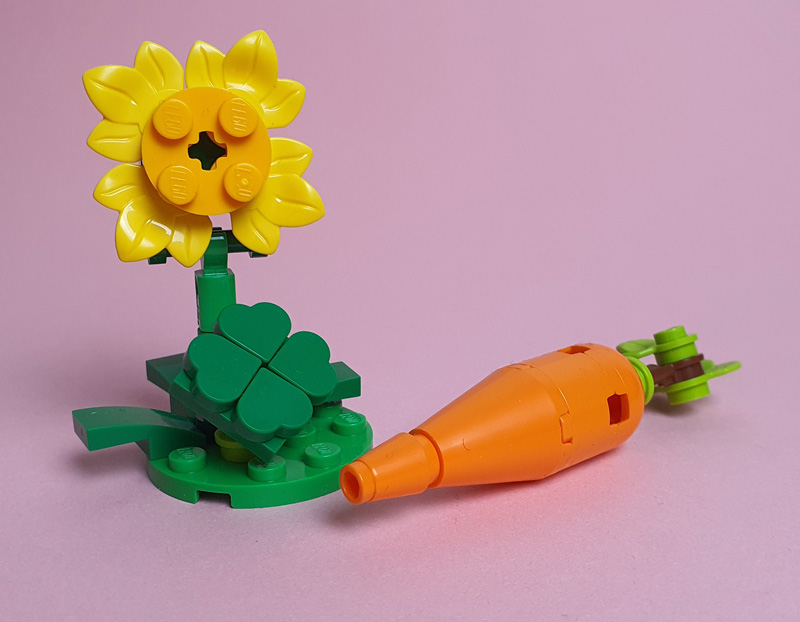 LEGO Creator Häschen 31162 gebaut Zubehör