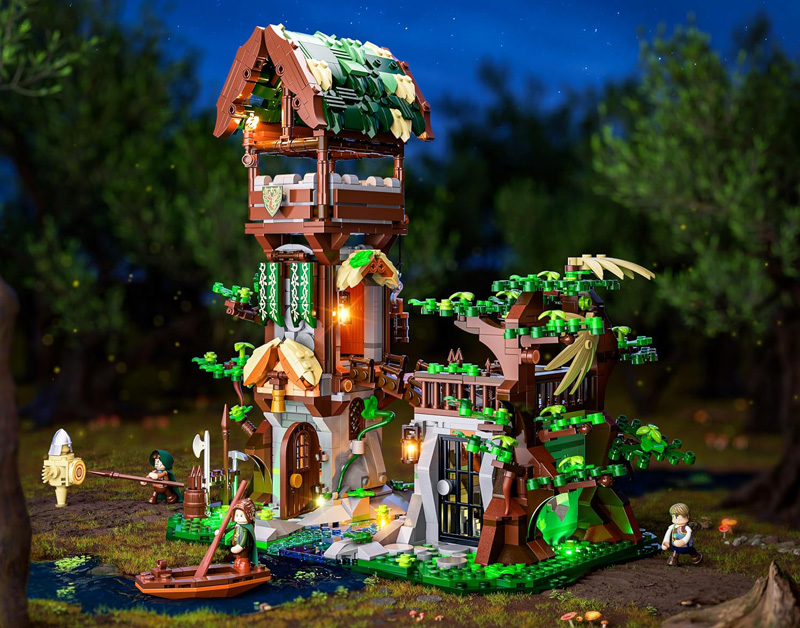Lumibricks 12014 Medieval Forest Outpost