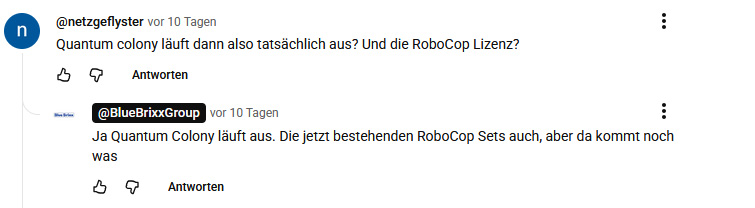 Robocop EOL Update