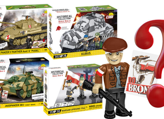 COBI teasert neues Set zum Warschauer Aufstand an