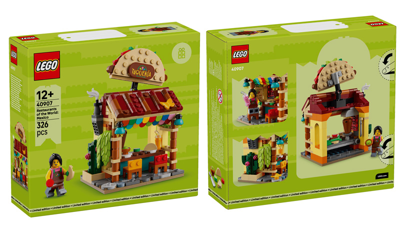 LEGO Kaufbeigabe Restaurants der Welt: Mexiko (40907) Box