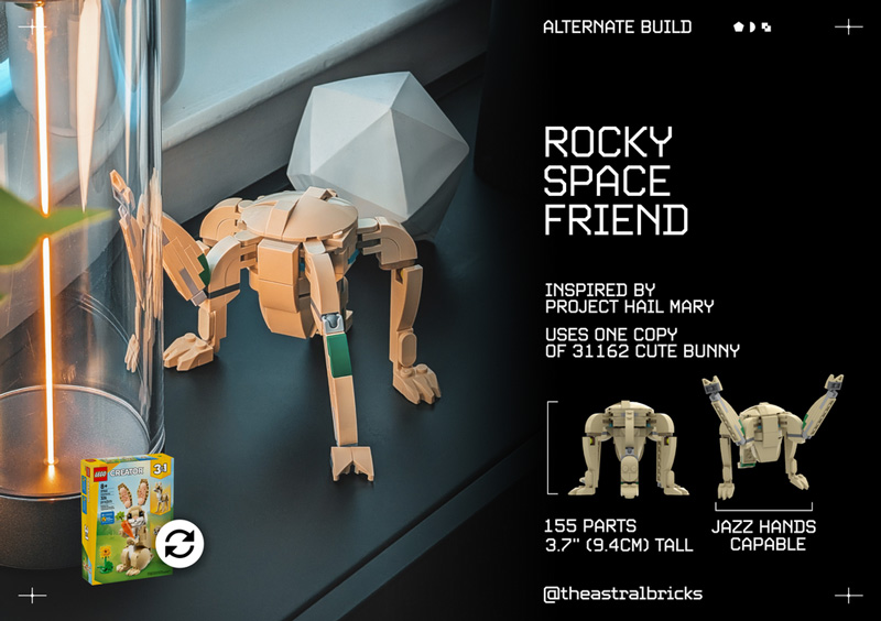 LEGO MOC 31162 alternativ Rocky