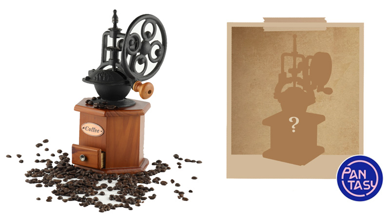 Pantasy Kaffeemühle Teaser Titel