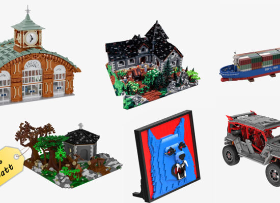 Studgart Hauptbahnhof, Drei Fragezeichen und weitere BlueBrixx Sets jetzt mit 50 Prozent Rabatt