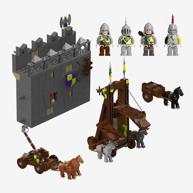 Bluebrixx Burg Bärenfels: Belagerungsmaschinen 108940