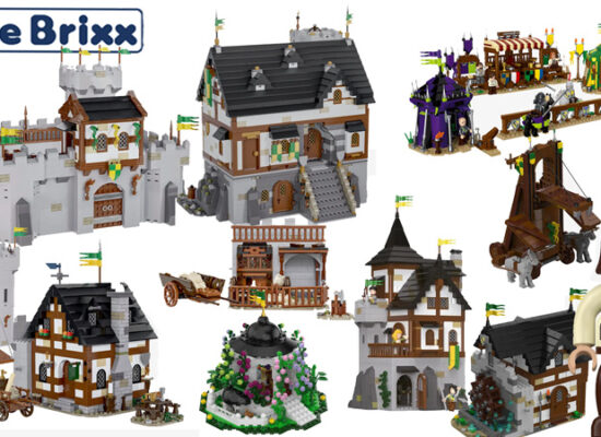 Burg Bärenfels Palas - größtes Set der BlueBrixx Reihe erschienen & Übersicht (Update)