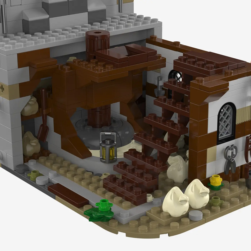 Bluebrixx Burg Bärenfels: Wassermühle 109182