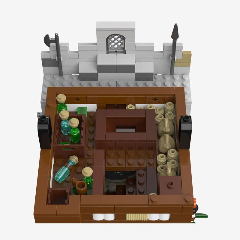 Bluebrixx Burg Bärenfels: Wassermühle 109182