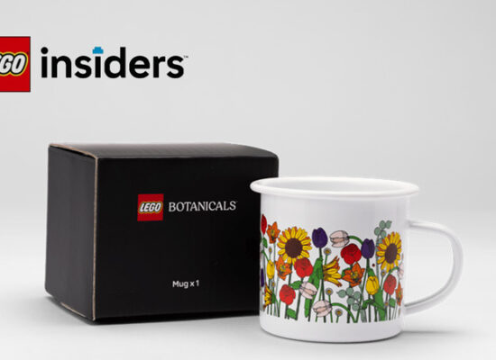 LEGO Botanicals Kollektion Tasse neu als Insiders Prämie verfügbar