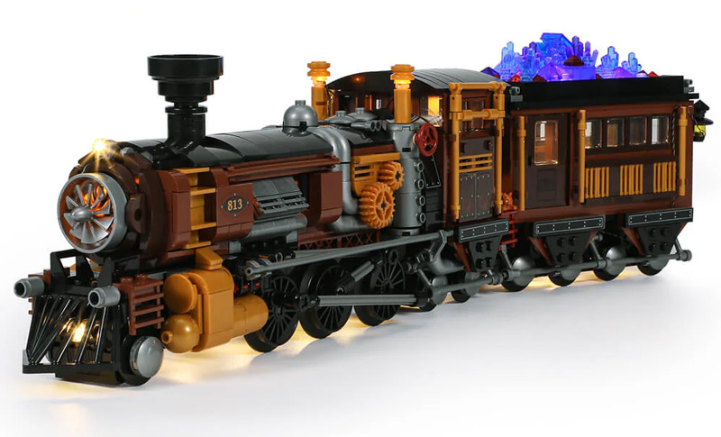Funwhole/Lumibricks F9006 Steampunk Ore Train / Erzzug