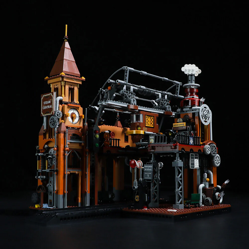 Funwhole/Lumibricks F9007 Steampunk Bahnhof