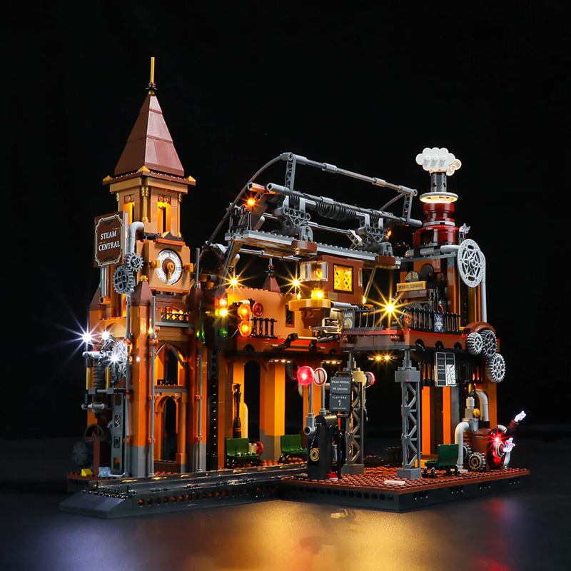 Funwhole/Lumibricks F9007 Steampunk Bahnhof