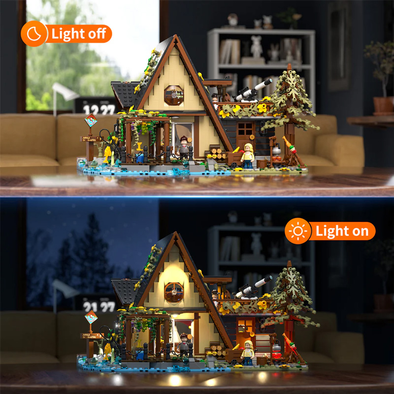 Funwhole/Lumibricks F9013 A-Frame-Cabin / A-Frame-Kabine