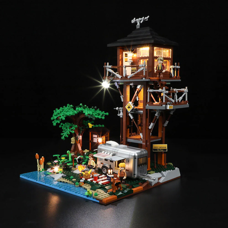Funwhole/Lumibricks F9022 Campingplatz Lookout