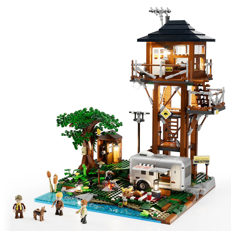 Funwhole/Lumibricks F9022 Campingplatz Lookout