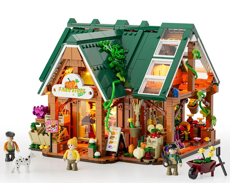 Funwhole/Lumibricks F9029 Farm Store / Hofladen