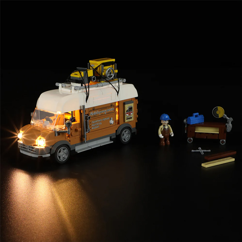 Funwhole/Lumibricks F9030 Carpentry Van / Tischlerei Transporter