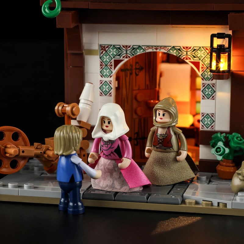 Funwhole/Lumibricks F9038 Medieval Tailor Shop / Mittelalterliche Schneiderei