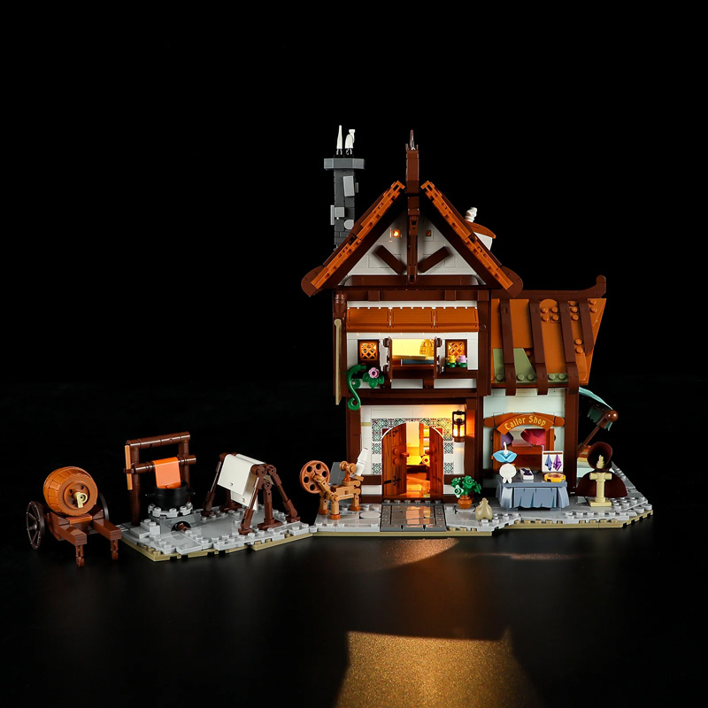 Funwhole/Lumibricks F9038 Medieval Tailor Shop / Mittelalterliche Schneiderei