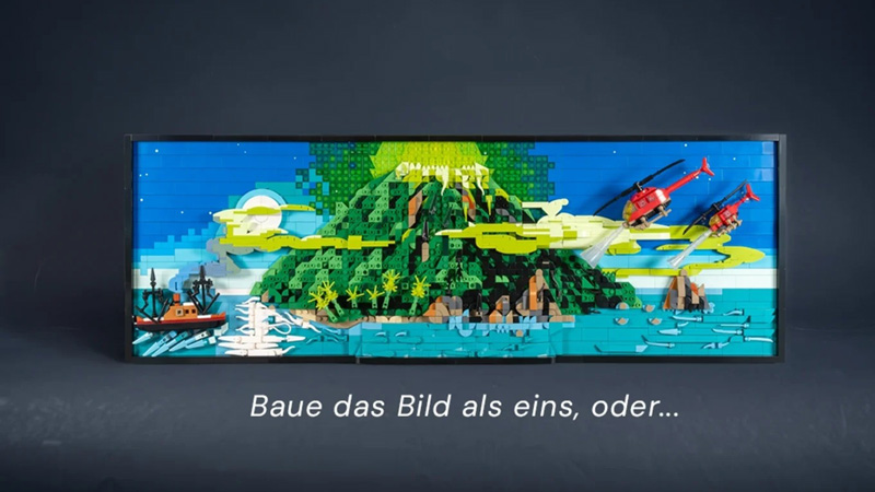 BlueBrixx Die Drei Fragezeichen 3D Bild Toteninsel 108823 offiziell