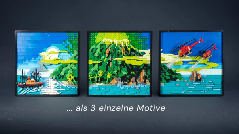 BlueBrixx Die Drei Fragezeichen 3D Bild Toteninsel 108823 offiziell