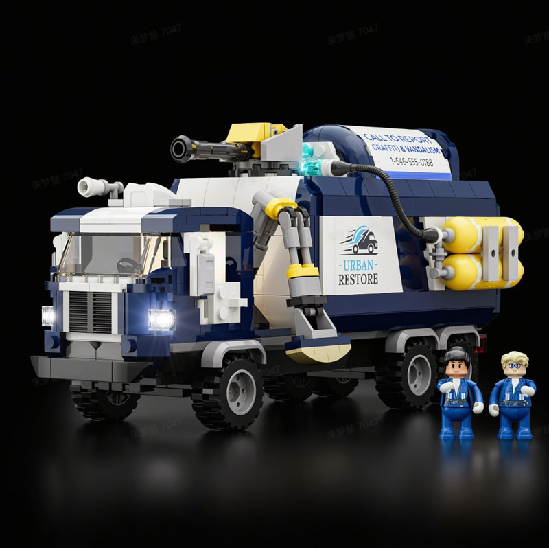 Lumibricks 19014 Cleaning Squad