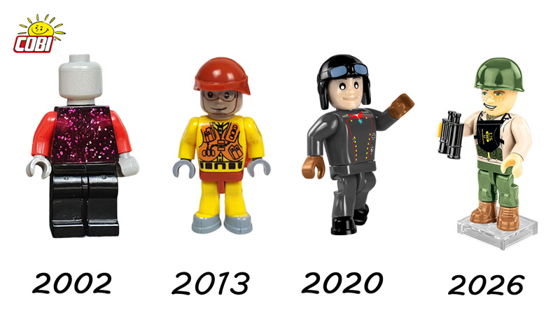 COBI Evolution Minifigur Titel