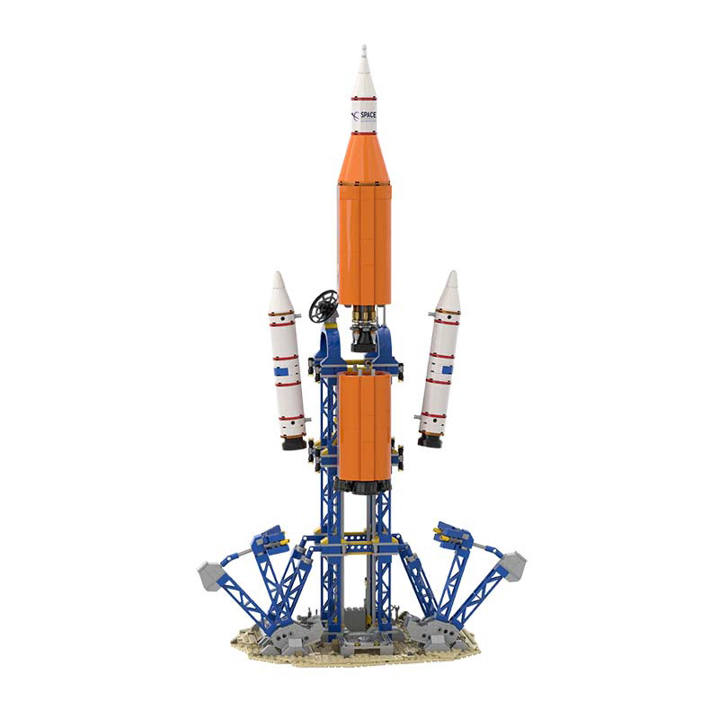 BRIXIES Rakete mit Satellit (222.900)