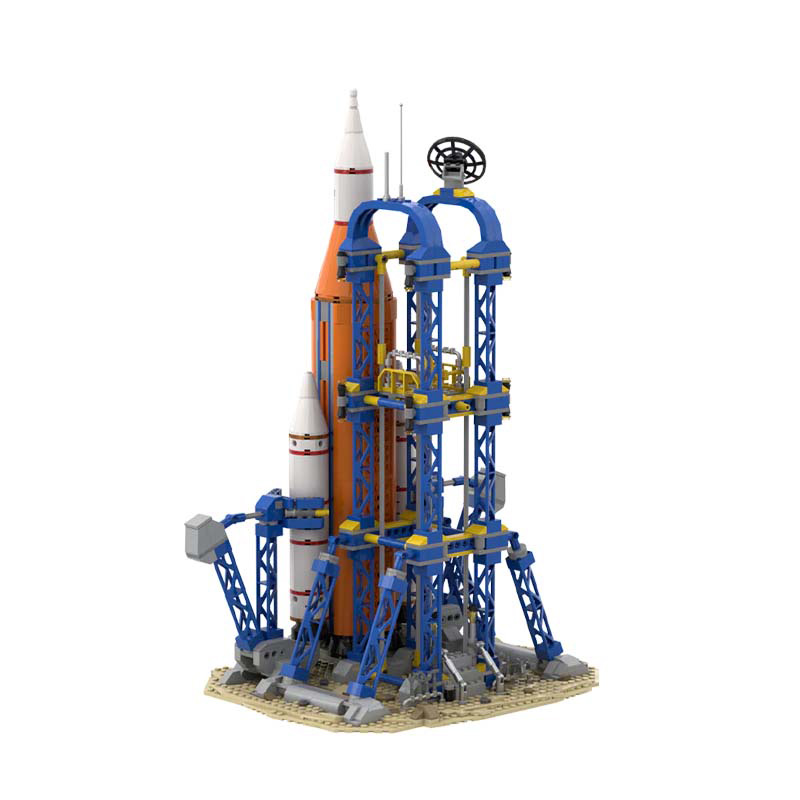 BRIXIES Rakete mit Satellit (222.900)