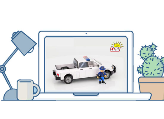 Offizielle Produktpräsentation: Warum zeigt COBI Automodelle ohne Aufkleber?