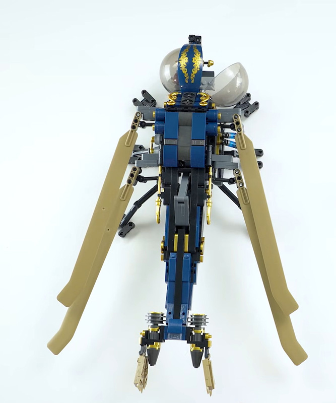 BlueBrixx Steampunk Meachanische Libelle (109019)