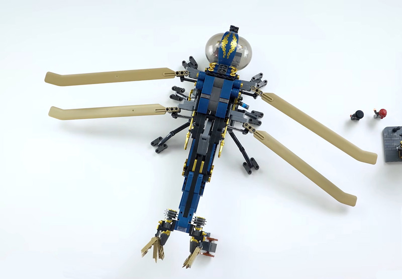 BlueBrixx Steampunk Meachanische Libelle (109019)