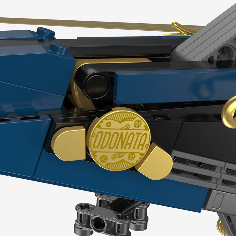 BlueBrixx Steampunk Meachanische Libelle (109019) Rendering