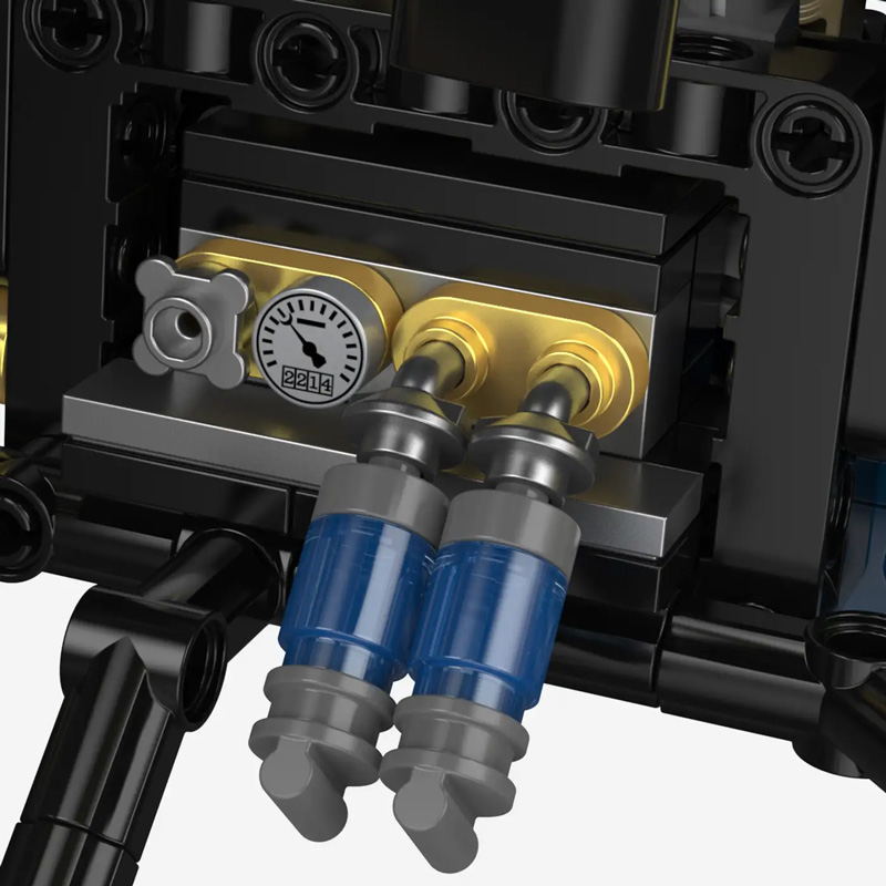 BlueBrixx Steampunk Meachanische Libelle (109019) Rendering