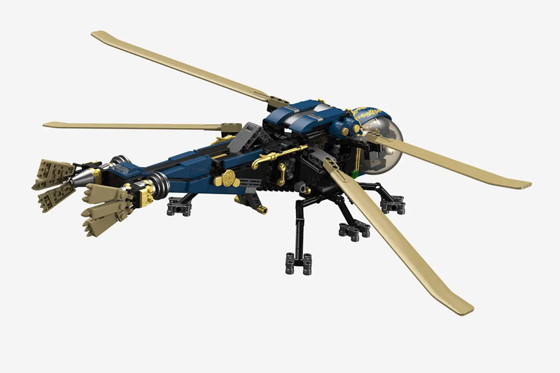 BlueBrixx Steampunk Meachanische Libelle (109019) Rendering