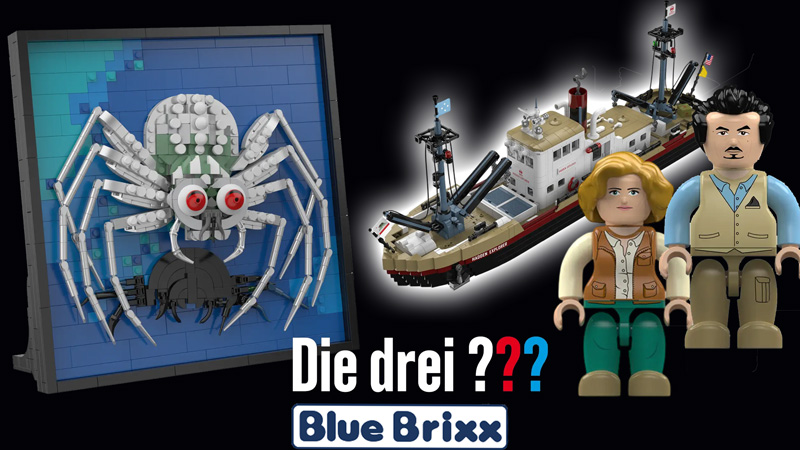 Bluebrixx Drei Fragezeichen Silberne Spinne Hadden Explorer Titel