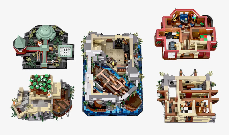 BlueBrixx Tauchboot des Astronomen 109066 Herrenhaus