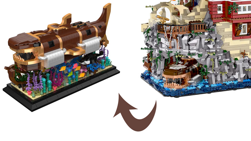 BlueBrixx Tauchboot des Astronomen 109066 Titel