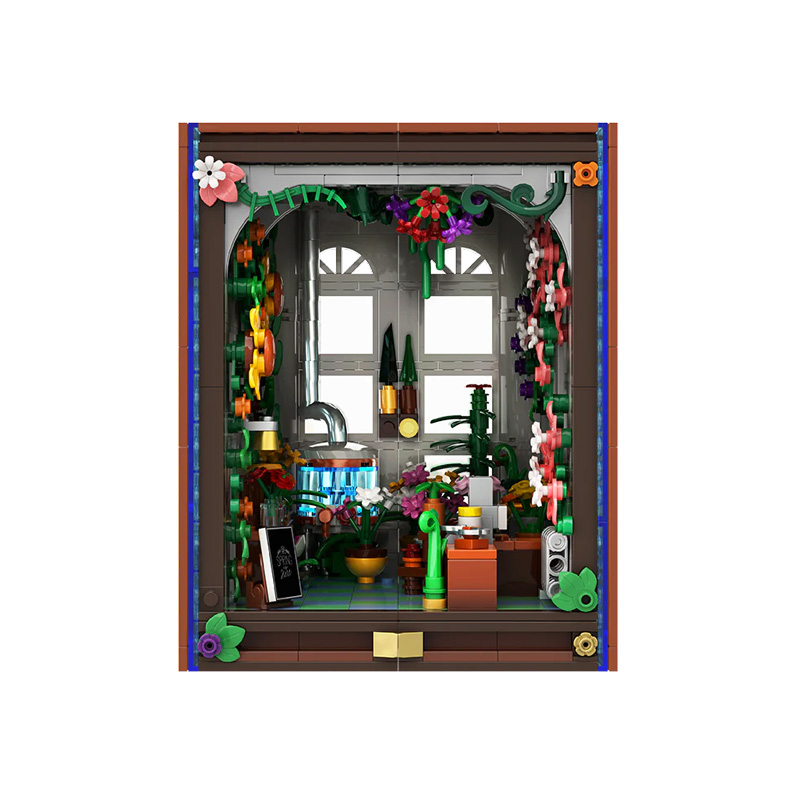 BRIXIES Plus Booknook „Flowershop“ (222.605)