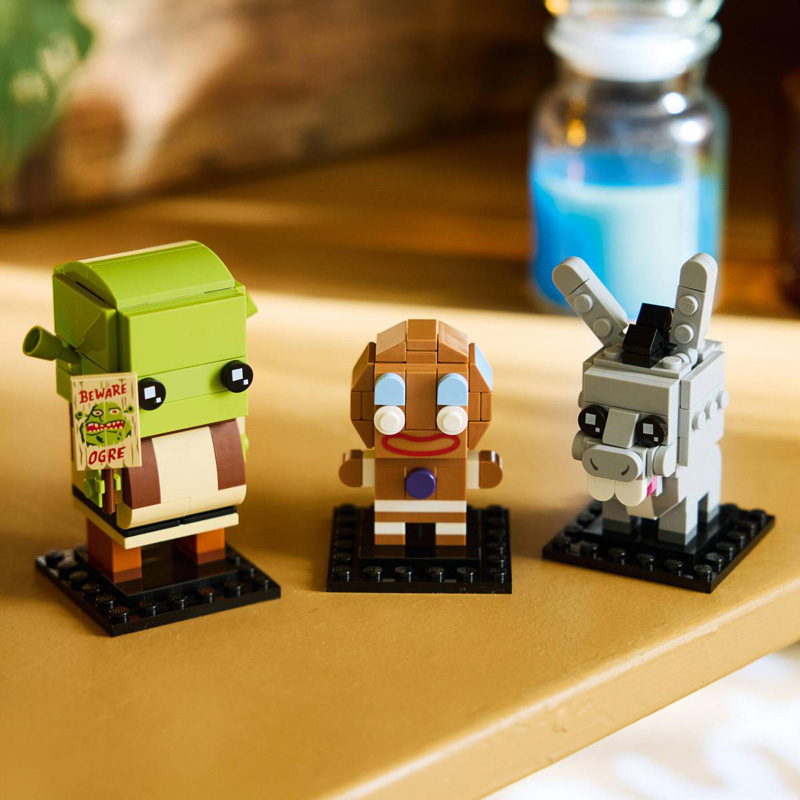 LEGO 40923 BrickHeadz: Shrek, Donkey & Gingy Lifestyle
