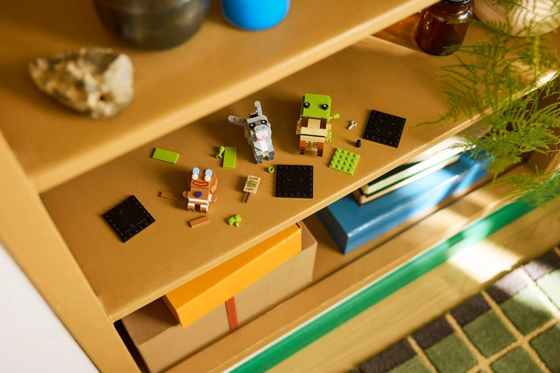 LEGO 40923 BrickHeadz: Shrek, Donkey & Gingy Lifestyle