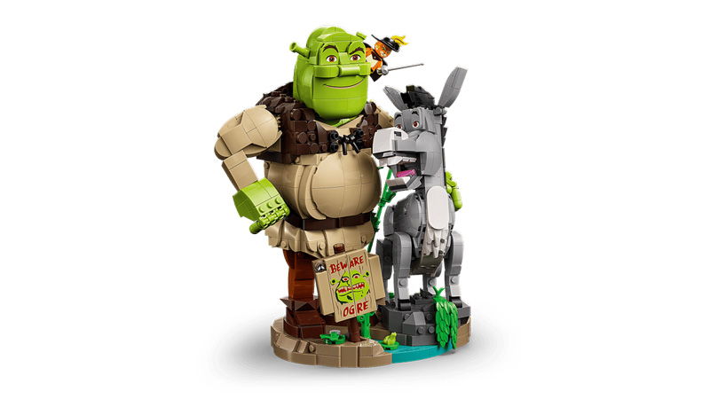 LEGO 72423 Shrek, Esel & Der Gestiefelte Kater Set