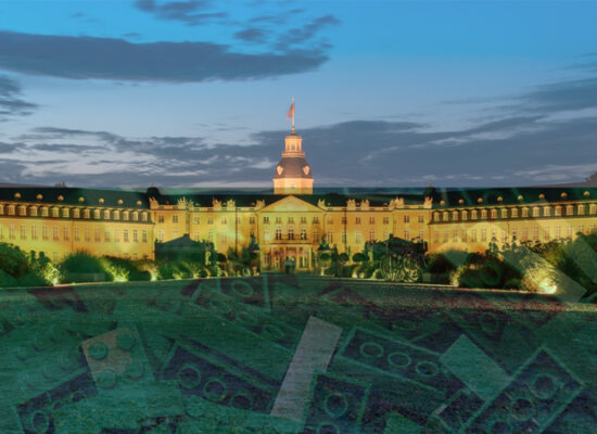 Karlsruher Schloss aus 250.000 Klemmbausteinen ab 08. Mai 2026 im Badischen Landesmuseum